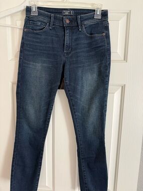 Abercrombie & Fitch Dark Indigo Skinny Jeans